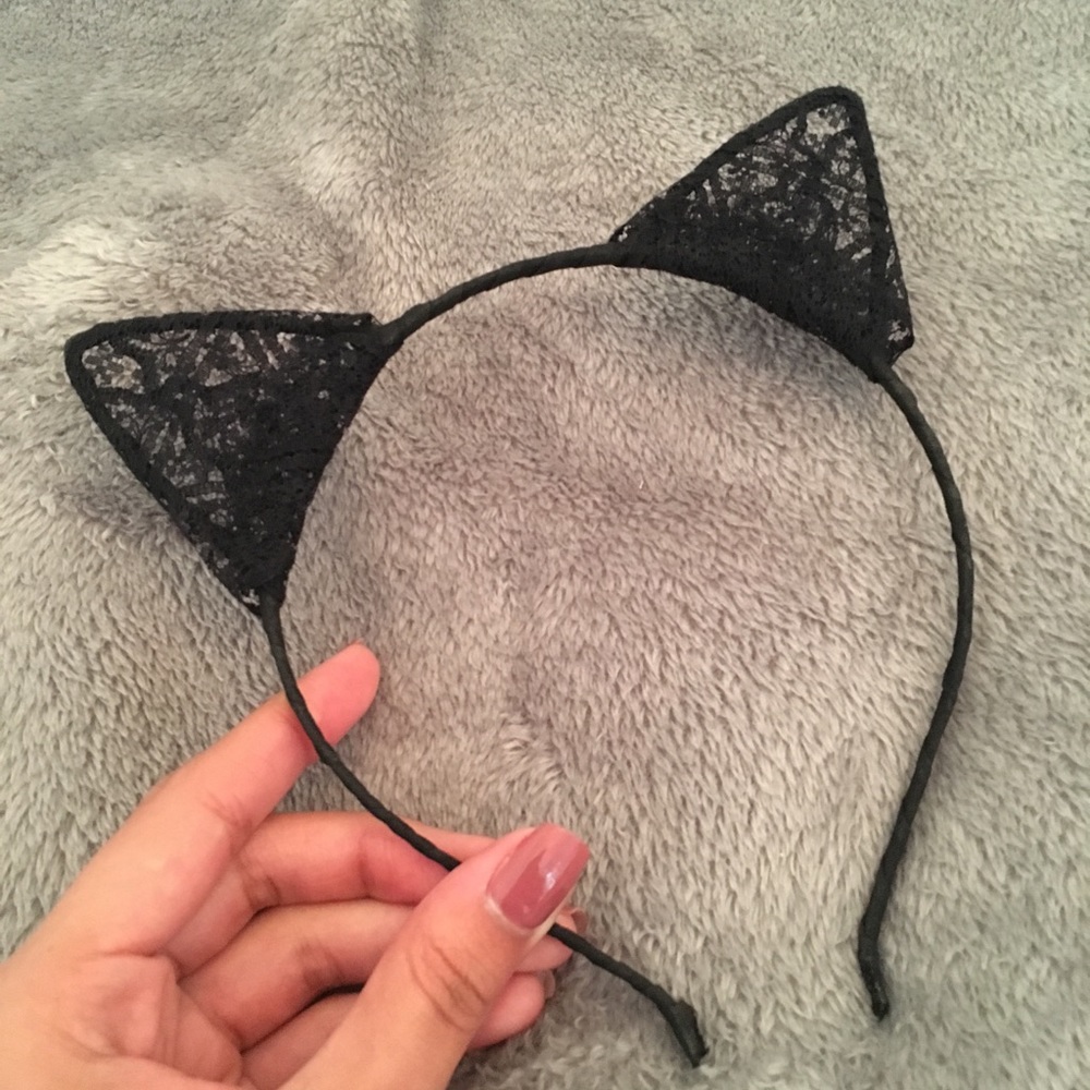 Black Lace cat ears